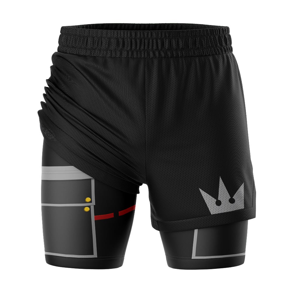 Sora Kingdom Hearts 2-in-1 Competition Shorts
