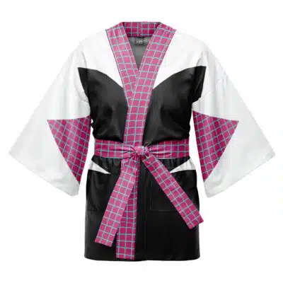 Spider Gwen Spiderverse Marvel Happi Coat Haori Kimono