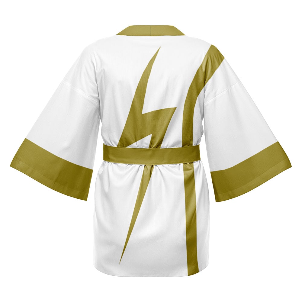 Storm White Suit Marvel Happi Coat Haori Kimono - Image 2