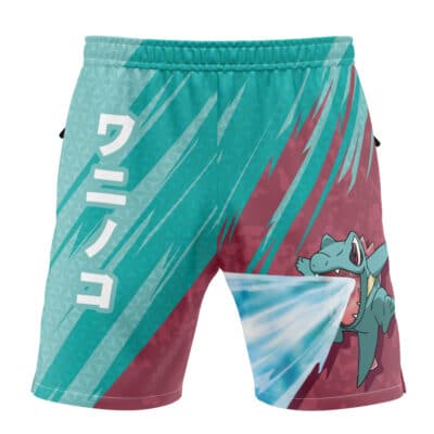 Totodile Attack Pokemon Versatile Shorts