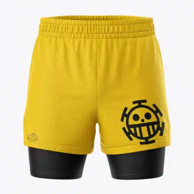 Trafalgar Law One Piece 2-in-1 Competition Shorts