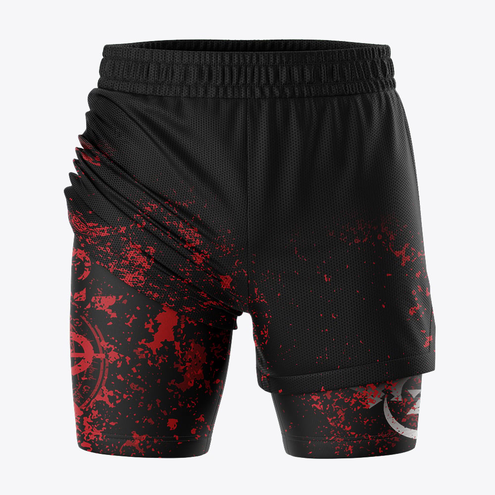 Transmutation Circle Fullmetal Alchemist 2-in-1 Competition Shorts