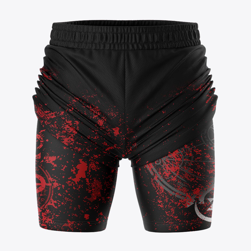 Transmutation Circle Fullmetal Alchemist 2-in-1 Competition Shorts - Image 3