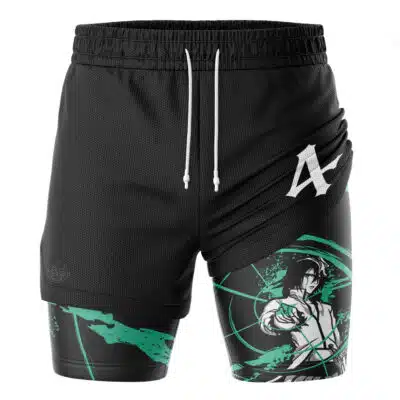 Ulquiorra Cifer V2 Arrancar Espada Bleach 2-in-1 Performance Shorts