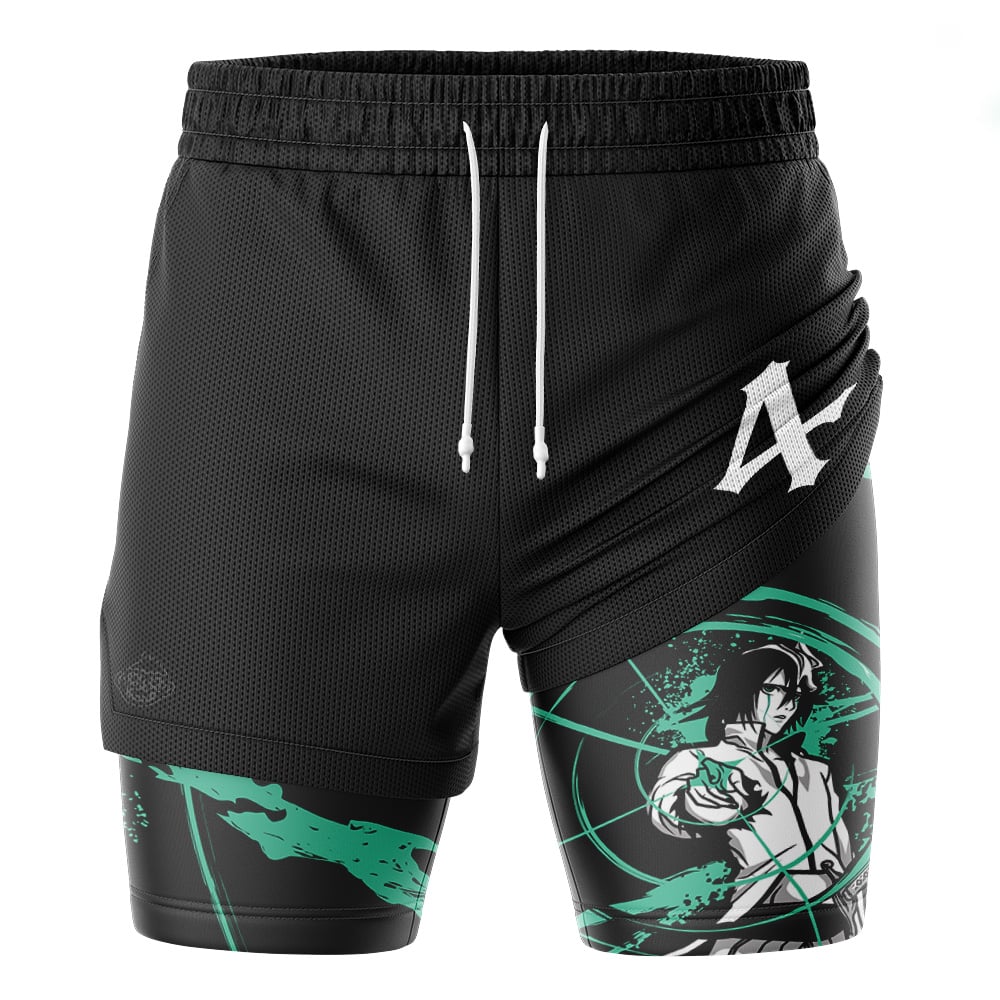 Ulquiorra Cifer V2 Arrancar Espada Bleach 2-in-1 Performance Shorts