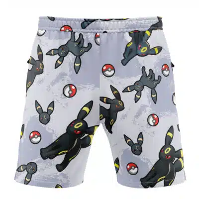 Umbreon Pattern Pokemon Versatile Shorts
