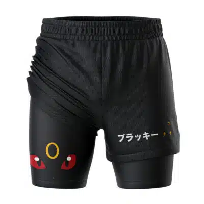 Umbreon Pokemon 2-in-1 Competition Shorts