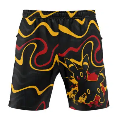 Umbreon Trippy Pokemon Versatile Shorts