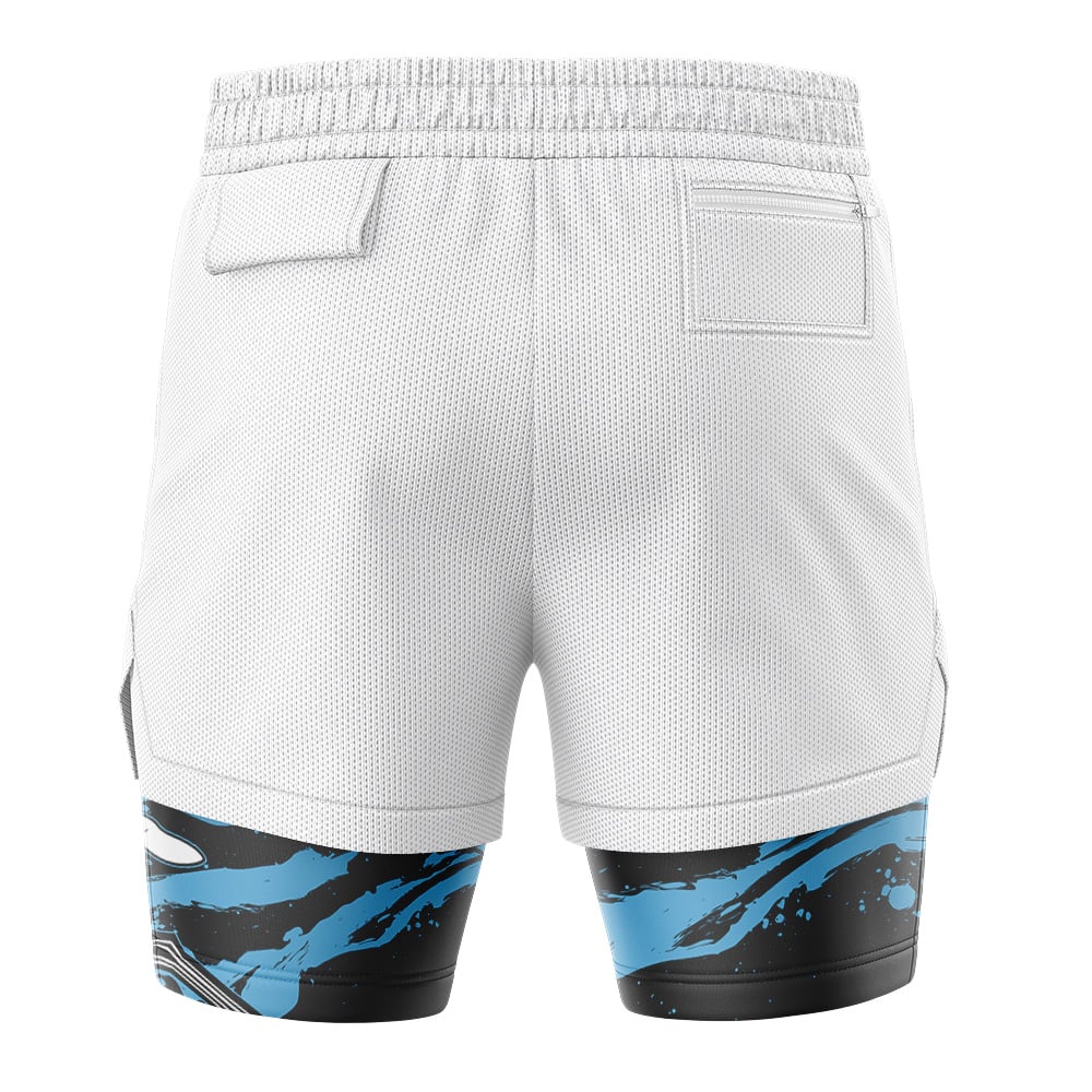 Uryu Ishida Quincy Bleach 2-in-1 Performance Shorts - Image 4