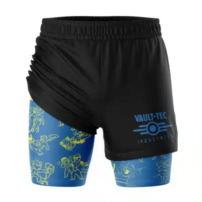Vault Boy V2 Fallout 2-in-1 Competition Shorts