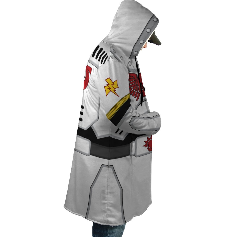 White Scars Warhammer Dream Cloak Coat - Image 5