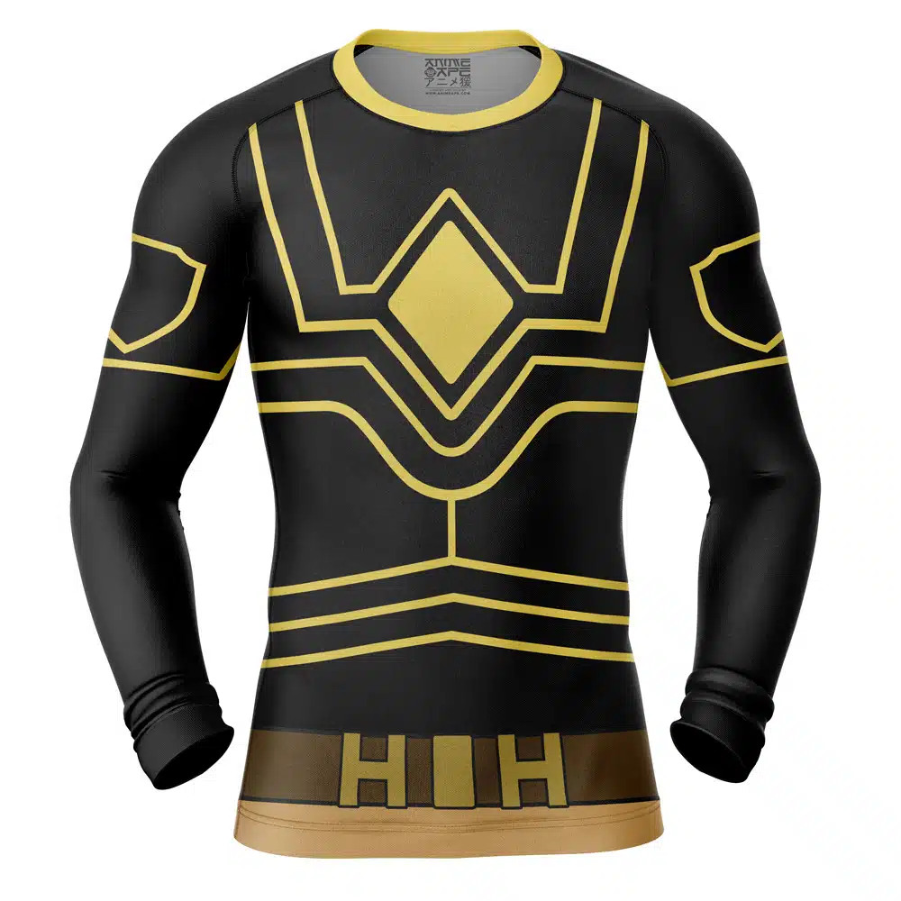 Hawks Undershirt Cosplay My Hero Academia Long Sleeve Rash Guard Compression Shirt