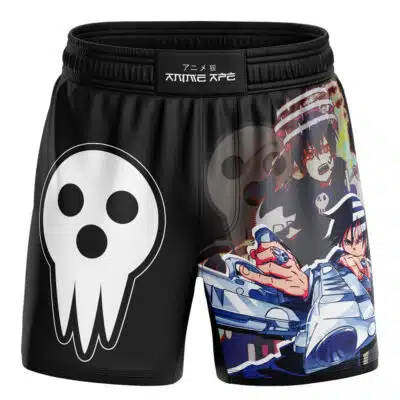 Death the Kid Soul Eater BJJ MMA Fight Shorts