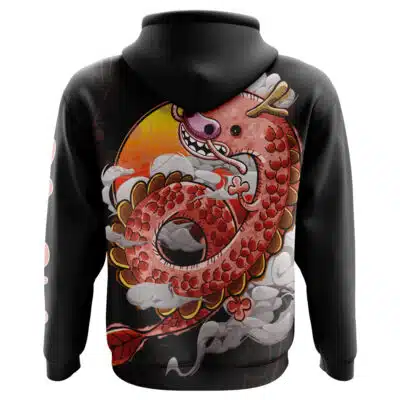 Ryunosuke Dragon Painting One Piece Hoodie