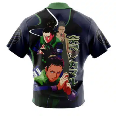 Nara Shikamaru Shippuden Short Sleeve Hawaiian Shirt