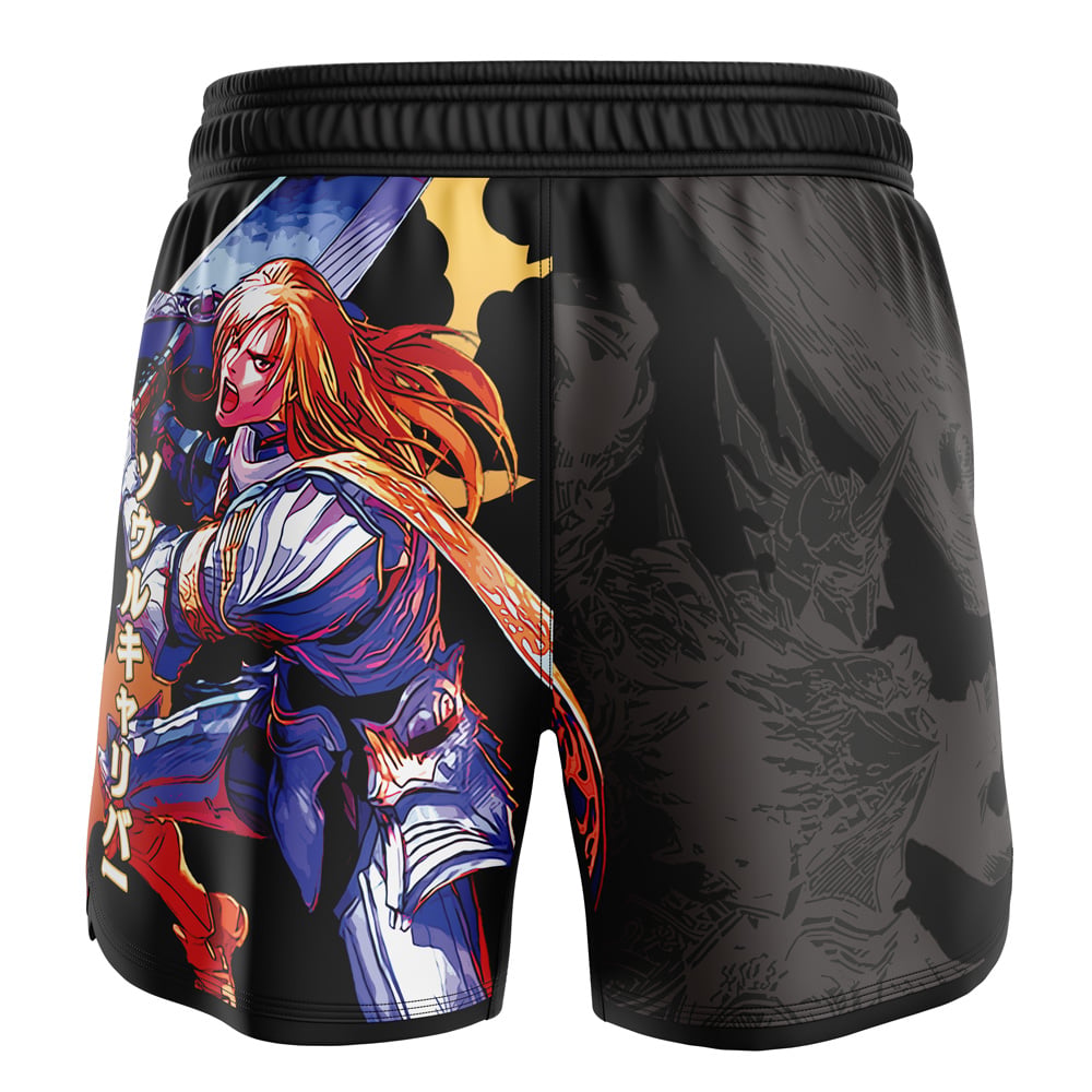 Siegfried x Nightmare Soulcalibur BJJ MMA Fight Shorts - Image 2