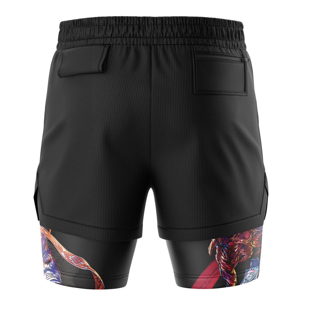 Siegfried x Nightmare Soulcalibur 2-in-1 Performance Shorts - Image 4