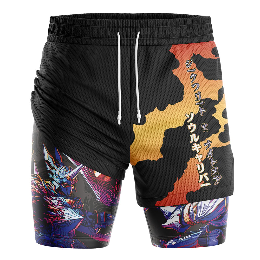Siegfried x Nightmare Soulcalibur 2-in-1 Performance Shorts - Image 2