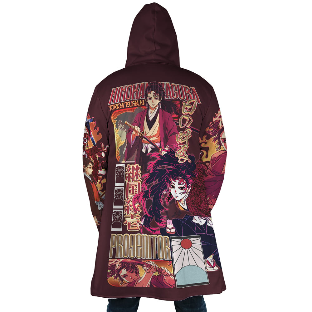 Yoriichi Tsugikuni Demon Slayer Streetwear Dream Cloak Coat - Image 3