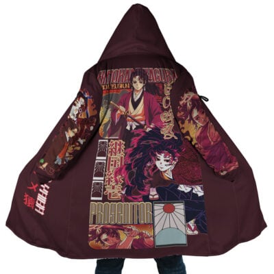Yoriichi Tsugikuni Demon Slayer Streetwear Dream Cloak Coat