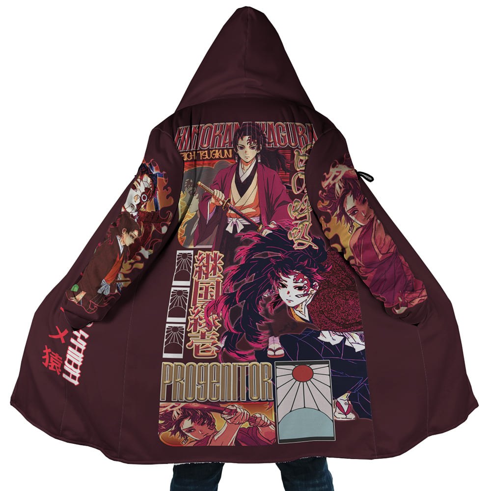Yoriichi Tsugikuni Demon Slayer Streetwear Dream Cloak Coat