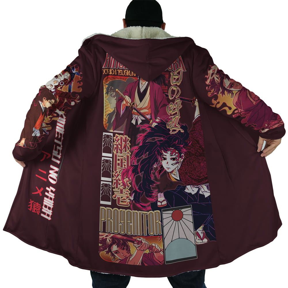 Yoriichi Tsugikuni Demon Slayer Streetwear Dream Cloak Coat - Image 2