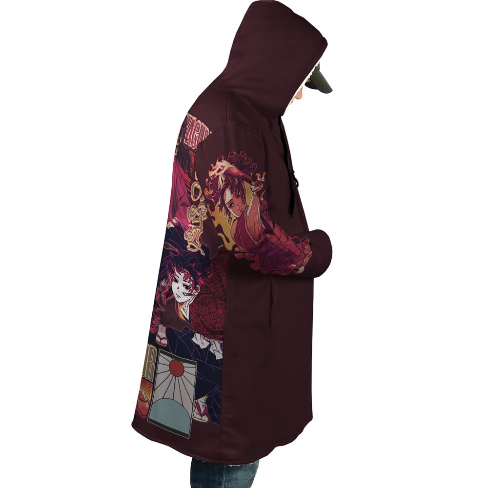 Yoriichi Tsugikuni Demon Slayer Streetwear Dream Cloak Coat - Image 5