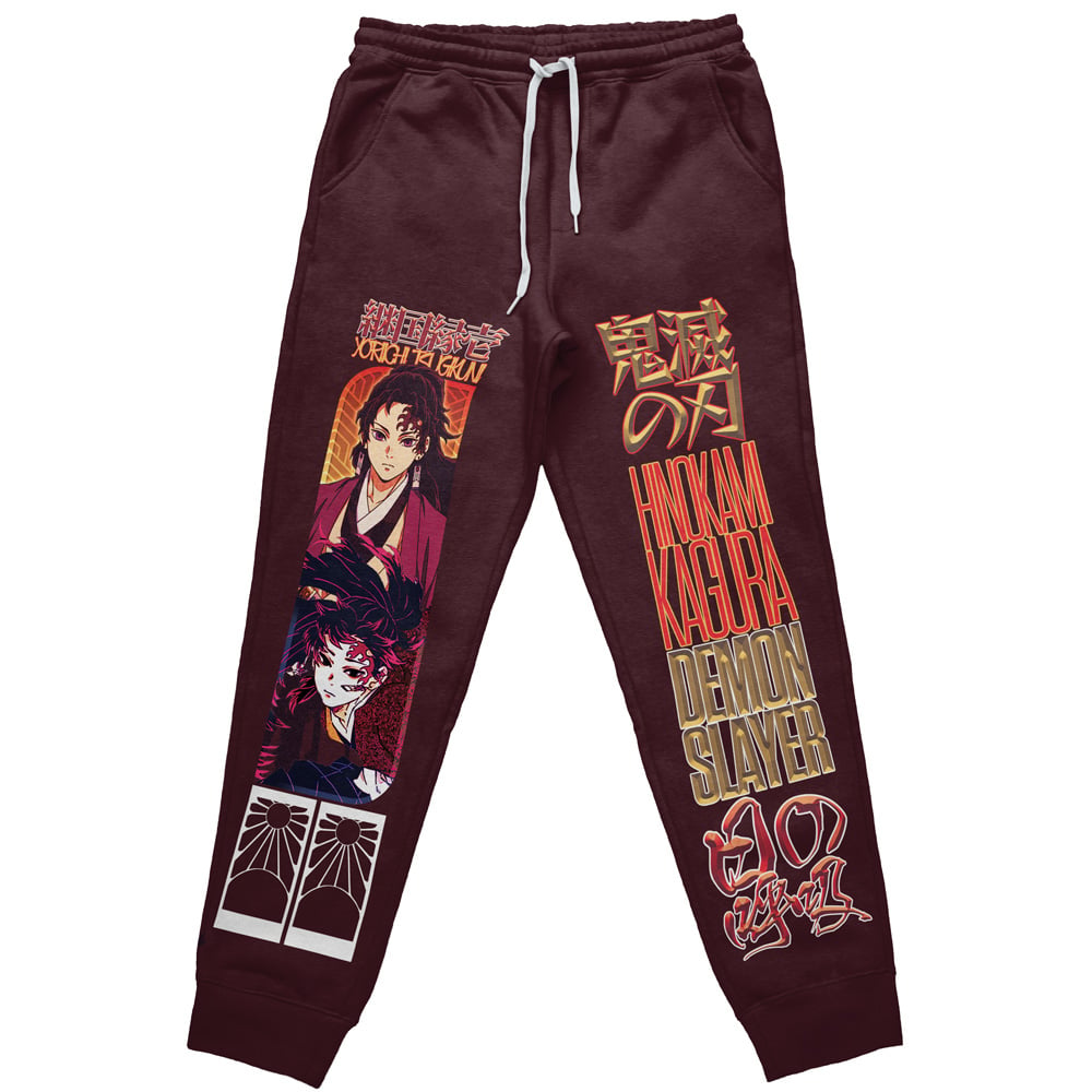 Yoriichi Tsugikuni Demon Slayer Streetwear Sweatpants