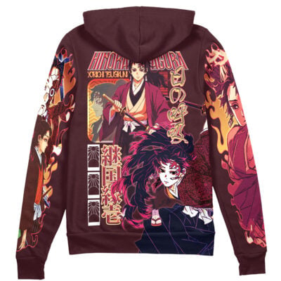 Yoriichi Tsugikuni Demon Slayer Streetwear Zip Hoodie Jacket