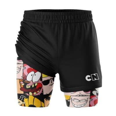 90s Cartoon Network 2-in-1 Competition Shorts