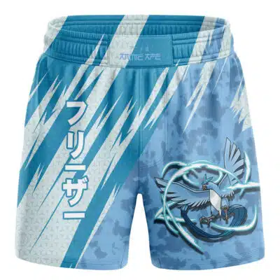 Articuno Attack Pokemon BJJ MMA Fight Shorts
