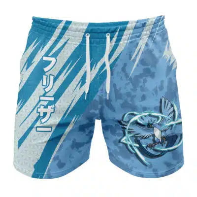 Articuno Attack Pokemon Gym Shorts