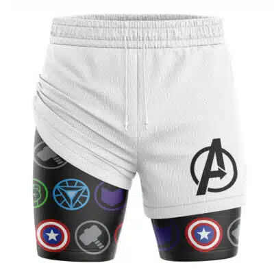 Avengers V3 Marvel 2-in-1 Performance Shorts
