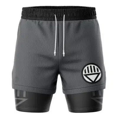 Black Lantern Superheroes 2-in-1 Performance Shorts