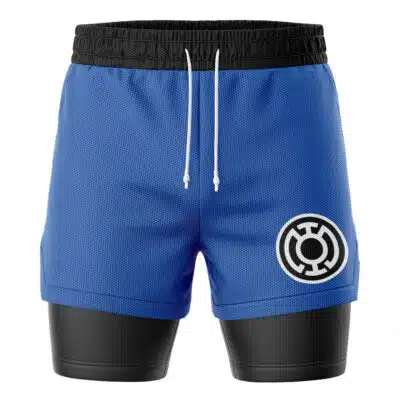 Blue Lantern Superheroes 2-in-1 Performance Shorts