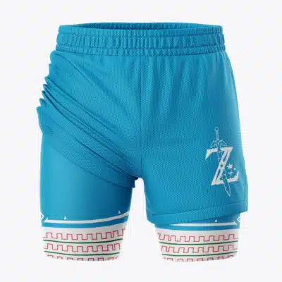 Breath of the Wild Legend of Zelda 2-in-1 Competition Shorts