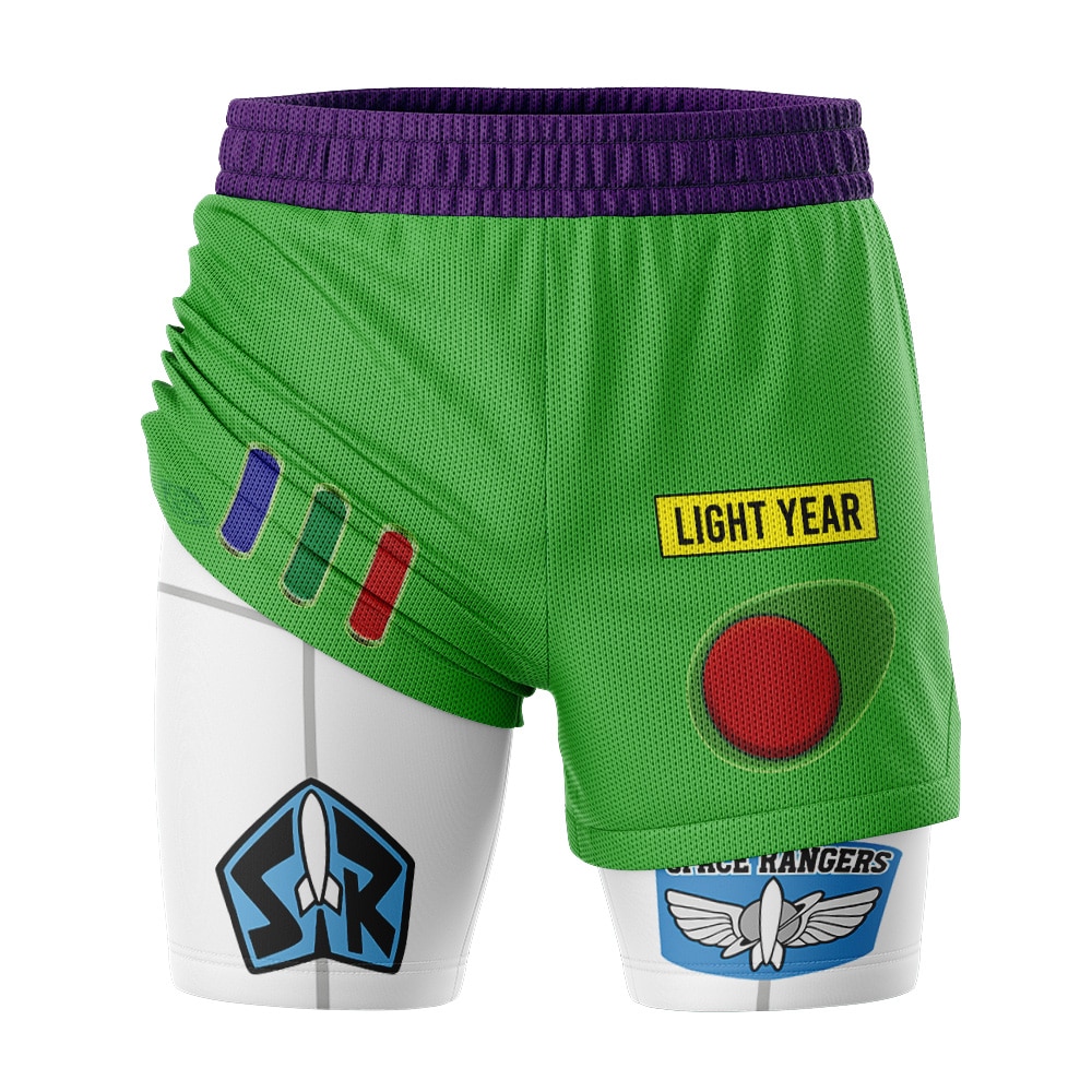 Buzz Lightyear Toy Story 2-in-1 Competition Shorts - Image 2