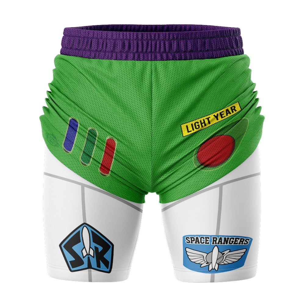 Buzz Lightyear Toy Story 2-in-1 Competition Shorts - Image 3