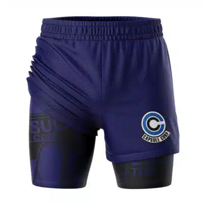 Capsule Corp Dragon Ball Z 2-in-1 Competition Shorts