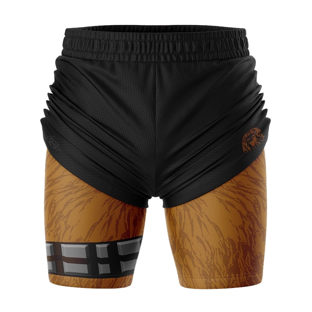 Chewbacca Star Wars 2-in-1 Competition Shorts - Image 3