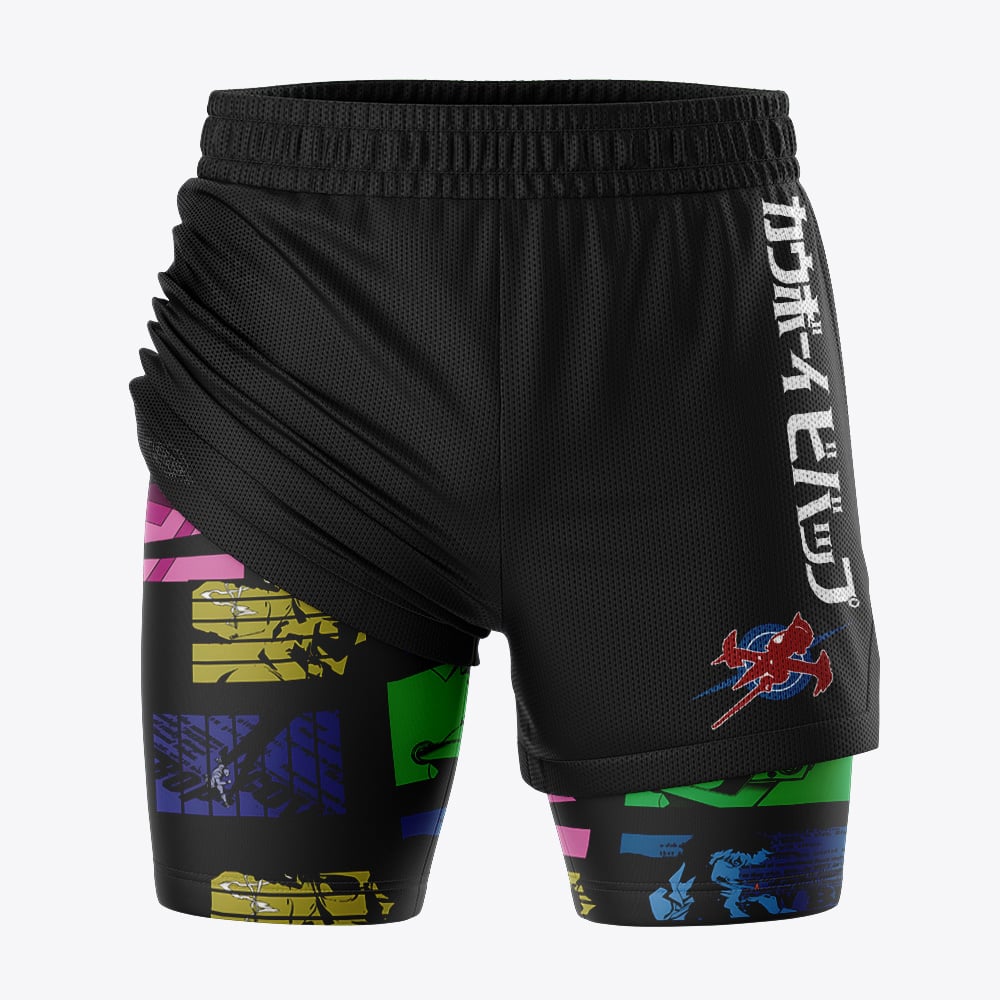 Cowboy Bebop 2-in-1 Competition Shorts
