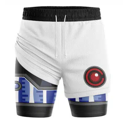 Cyborg Superheroes 2-in-1 Performance Shorts