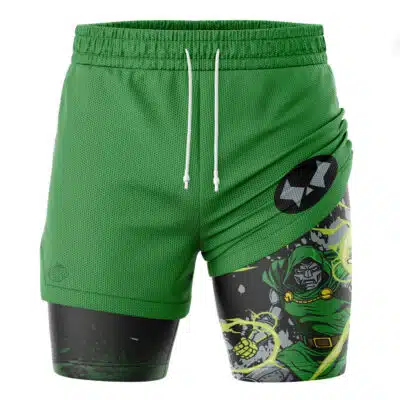 Doctor Doom Marvel 2-in-1 Performance Shorts