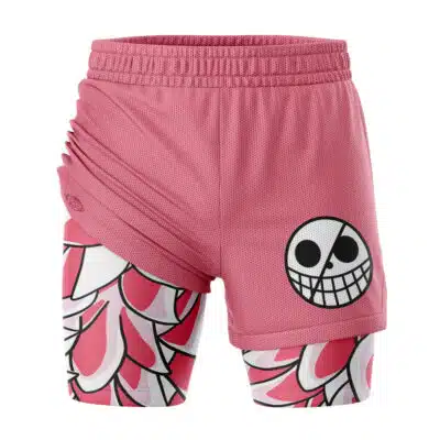 Doflamingo V2 One Piece 2-in-1 Competition Shorts