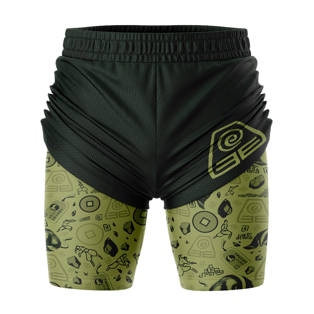Earth Kingdom Avatar 2-in-1 Competition Shorts - Image 3