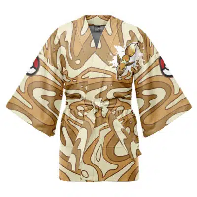 Eevee Trippy Pokemon Happi Coat Haori Kimono