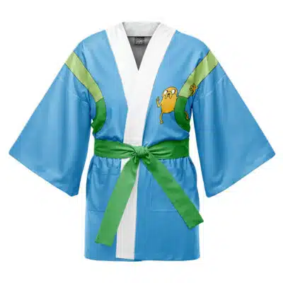 Finn Adventure Time Happi Coat Haori Kimono
