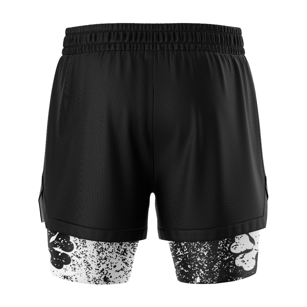Five Leaf Clover Black Clover 2-in-1 Competition Shorts - Image 4