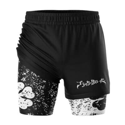 Five Leaf Clover Black Clover_Competition Shorts UP Mockup