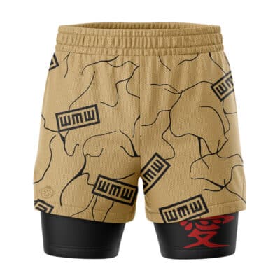 Gaara Shippuden 2-in-1 Competition Shorts